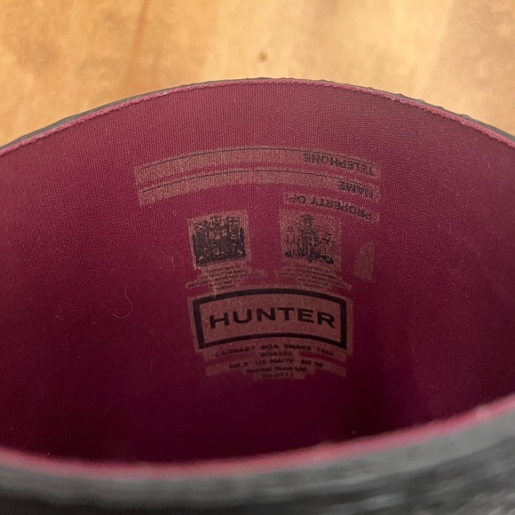 Tall Hunter Boots (Croc Pattern) - Picture 4 of 7